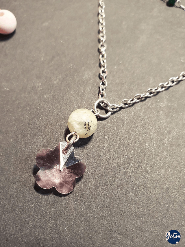 Collier double sakura