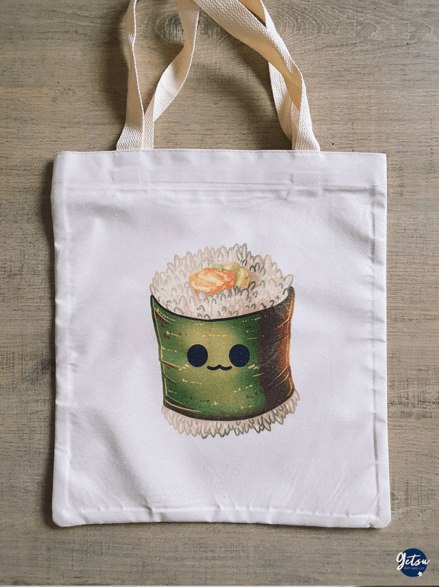 Totebag pailleté maki recto-verso