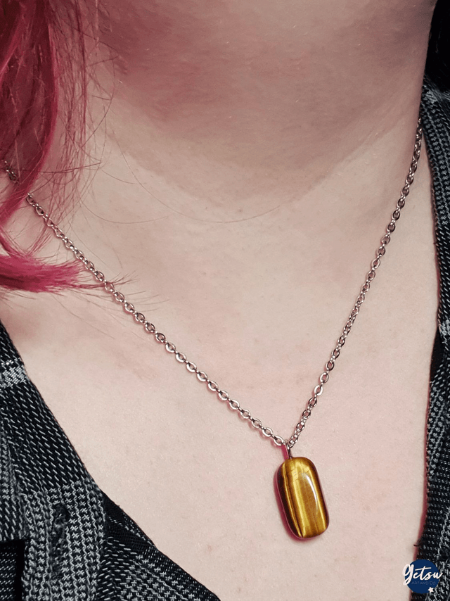 Collier oeil de tigre