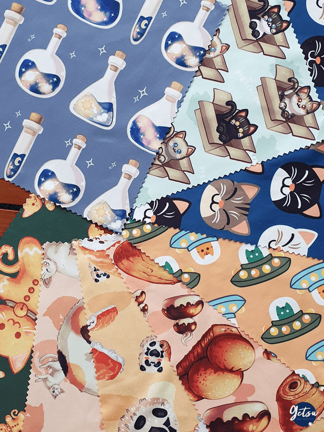 Essuie-lunettes 12 chats