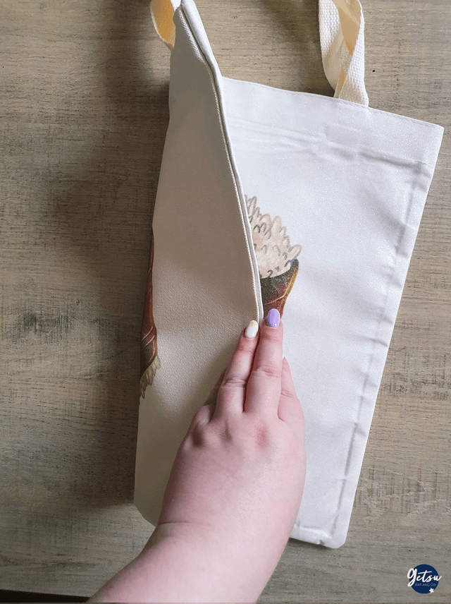 Totebag pailleté maki recto-verso