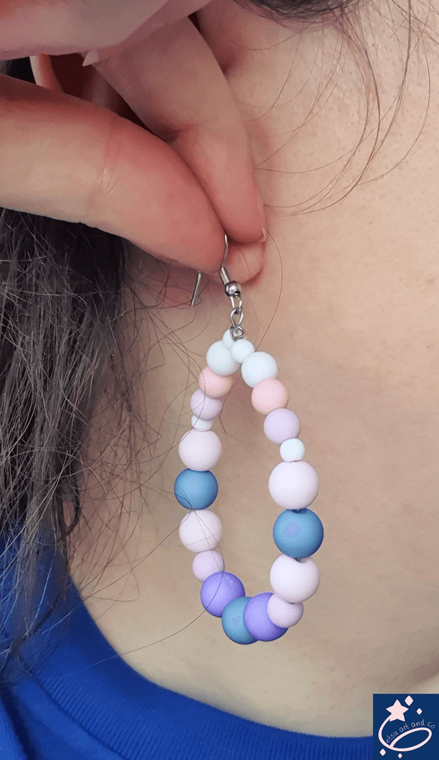 Boucles d'oreilles sirènes gouttes