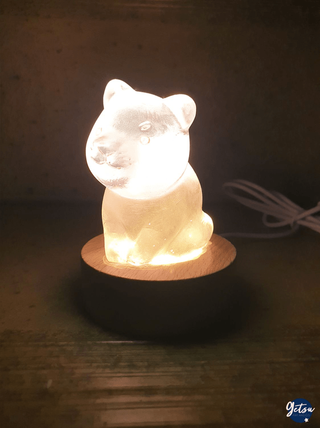 Veilleuse tigre bleu