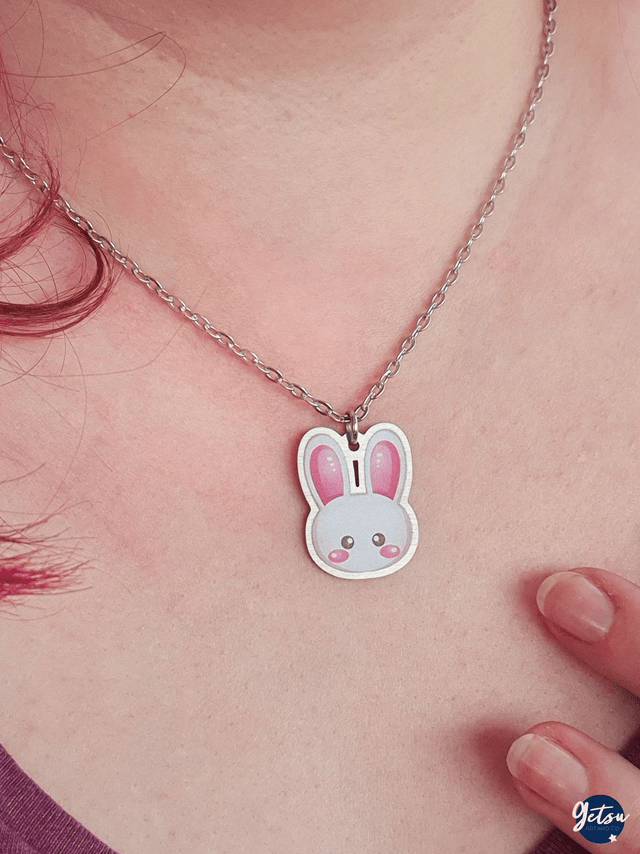 Collier petit lapin