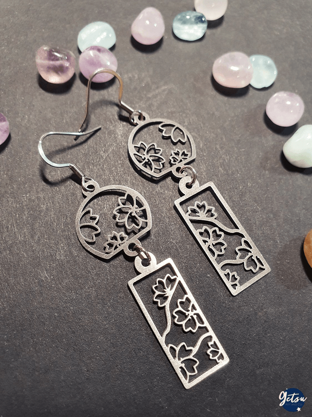 Boucles d'oreilles furin estival