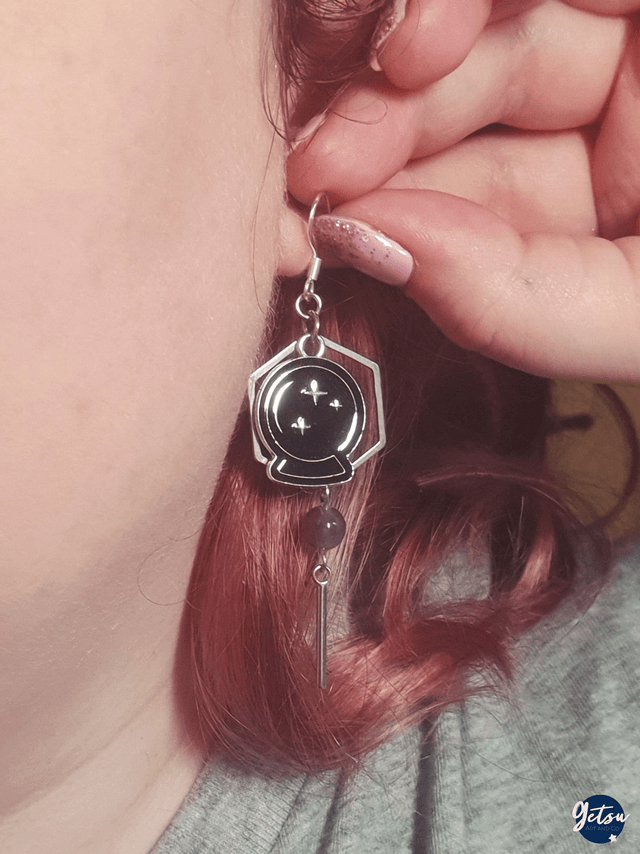 Boucles d'oreilles divinatoires et améthystes