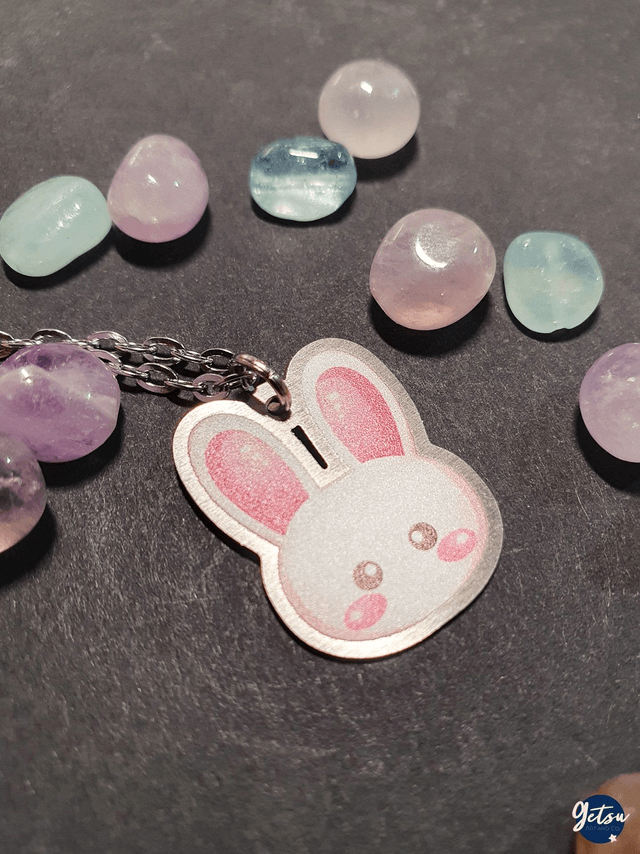 Collier petit lapin