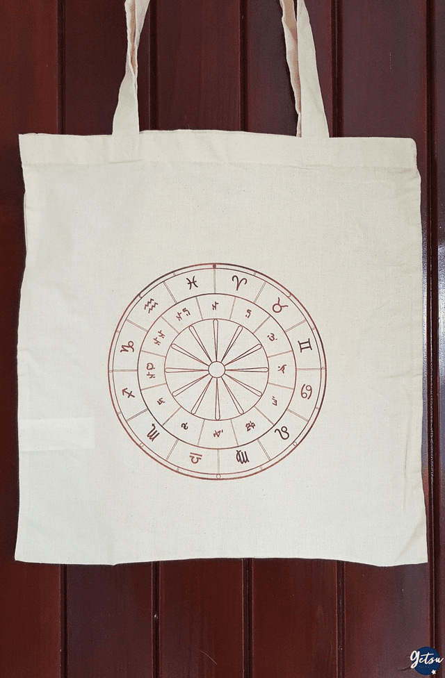 Totebag roue des signes