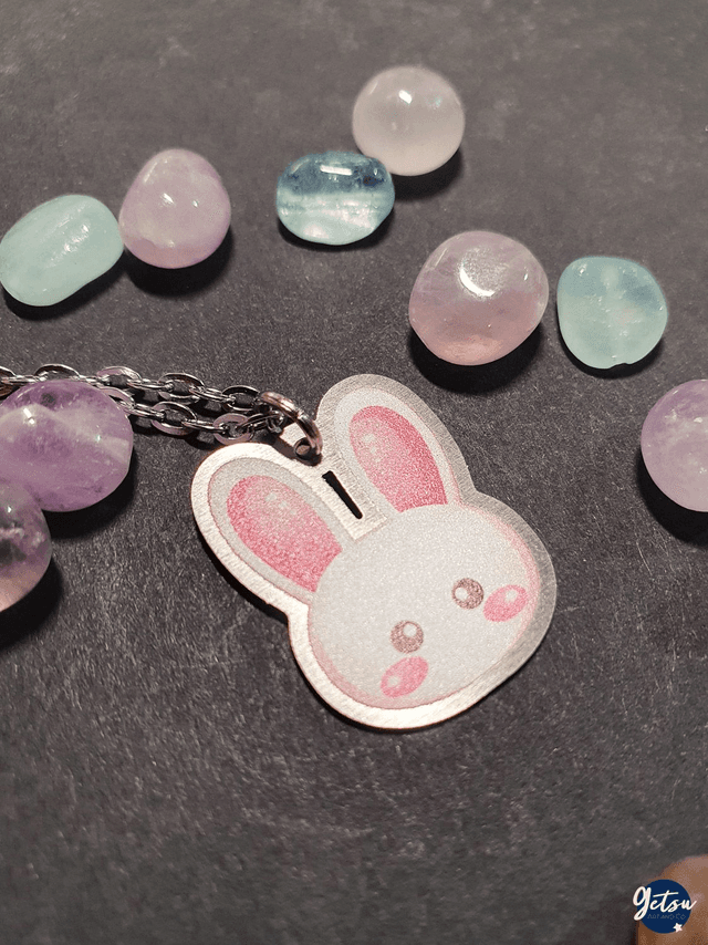 Collier petit lapin