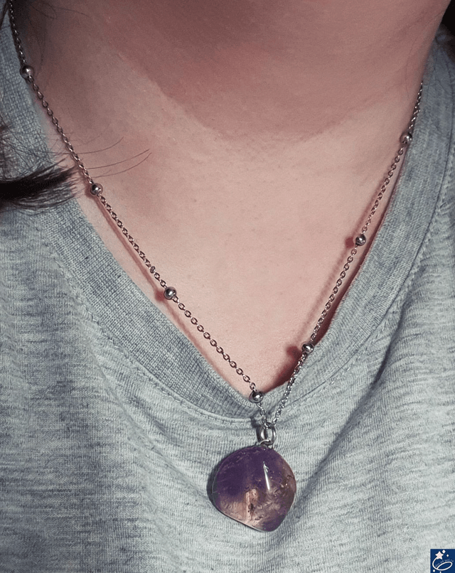 Collier en amétrine
